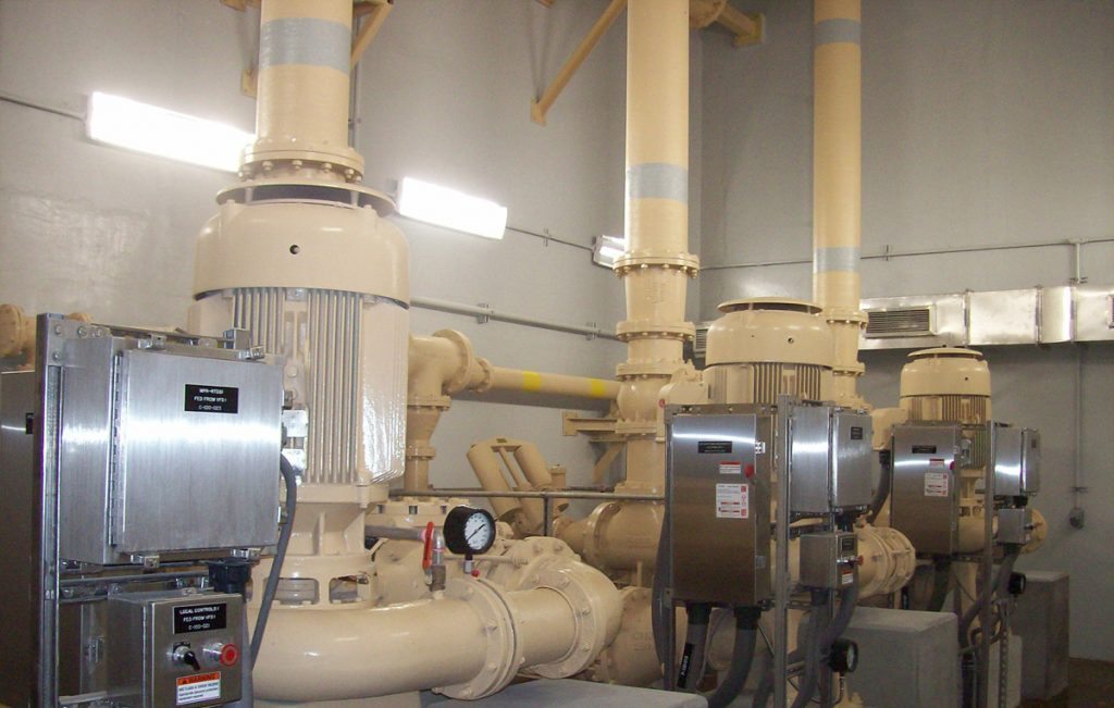 Grove Creek WWTP Effluent Pump Station - Project Gallery Image