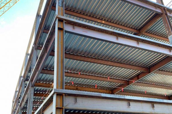 LMC Steel Work Ongoing